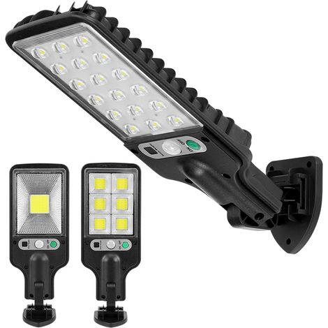 Lampe Solaire Extérieur Detecteur de Mouvement,Applique solaire murale,Étanche IP65,120° Angle Détection,3 modes détection de mouvement,pour Jardin Patio Allée (1/5)