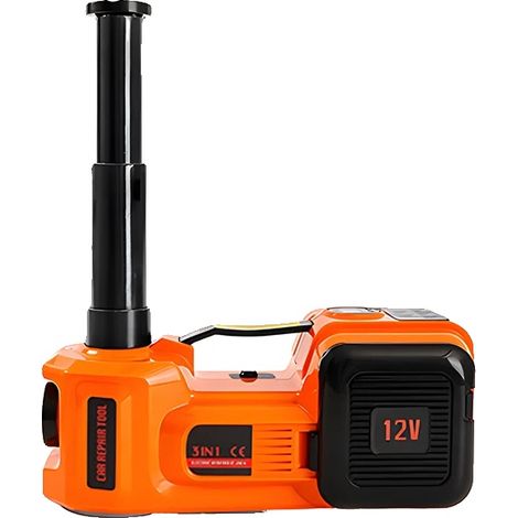 Crics hydrauliques électriques, capacité de 5 tonnes, design compact et portable, 5T (1/2)