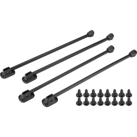 Lot de 4 pieds de table de camping robustes avec vis, 35 cm (1/5)