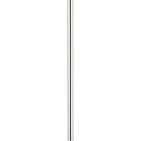 Milano Elizabeth – 1200mm Rigid Riser Shower Rail Pipe - Chrome (1/2)