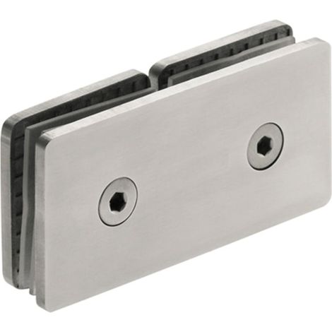 Tesa Glass Accessoire Fixation Verre 180º Acier Inox (1/3)