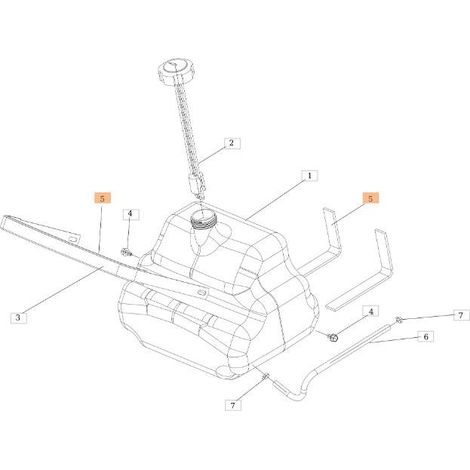 SOPORTE DE DEPÓSITO DE GOMA EMAK ORIGINAL SGS532986018133R