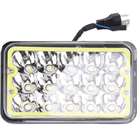 Kit LED Travail Super Lumineux H4 Fiche Universelle Aluminium Alliage Phare pour Quads 4x4 Camions (1/5)