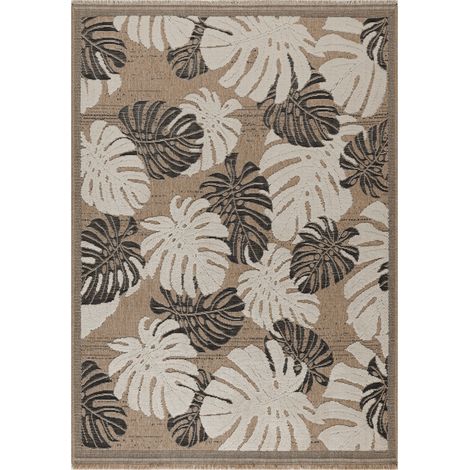Tapis tissé extérieur intérieur Tulum Jute - 120 x 170 cm (1/4)
