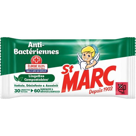 Salviette antibatteriche St Marc x60.