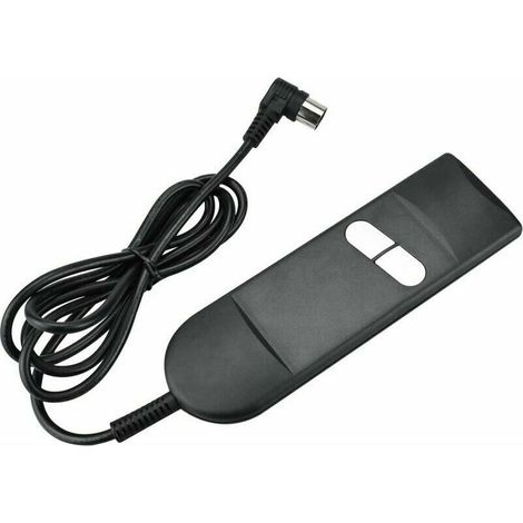 Manuelle Steuerung für elektrisch verstellbare Rollstühle – 2 runde 5-polige Tasten – Ausreichende Kabellänge – Kompatibel mit Aufstehsesseln (1/5)