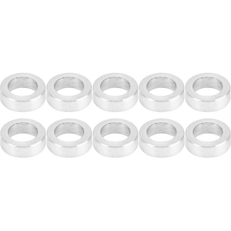 Entretoise en alliage d'aluminium, joint cylindrique, support d'espacement, accessoires, diamètre extérieur 6 mm, longueur 2 mm