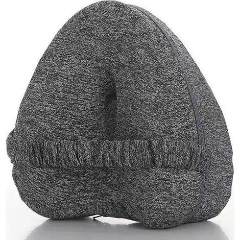Beinkissen aus Memory-Schaum für Seitenschläfer, Grau (1/5)