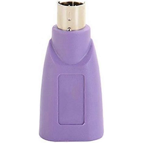 Adaptateur PS/2 vers USB, mini-adaptateur pour souris et clavier, convertisseur pour souris et clavier (1/4)