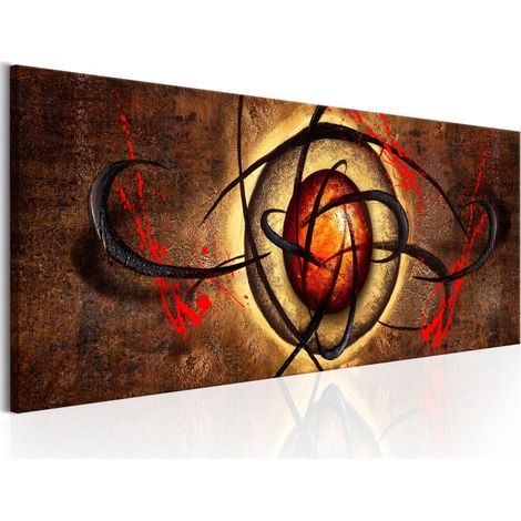 Tableau Imprimé "Devil's Eye" 50 x 150 cm (1/2)