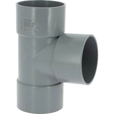 Culotte PVC femelle-femelle 87°30 Ø80