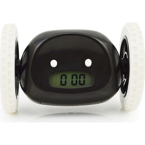 Réveil Matin Roulant Forte Sonnerie Reveil Puissant Gros Dormeurs pour Sourd Tres Bruyant Chambre Adulte Enfant Adolescent Reveil