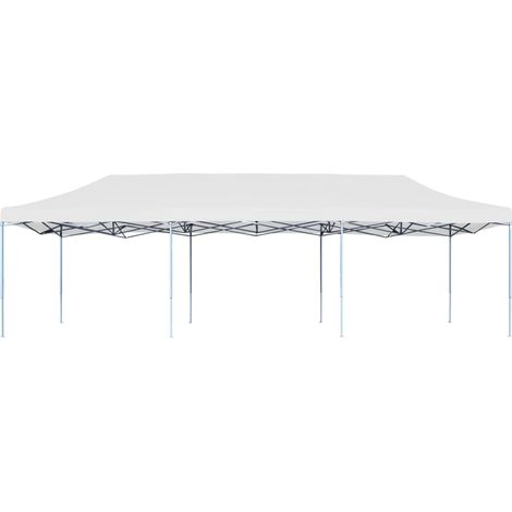 Maison Exclusive - Pop-Up Partyzelt Faltbar 3 x 9 m Weiß