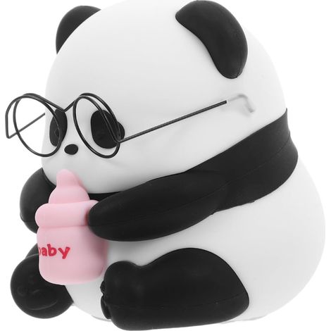 Veilleuse Panda Silicone Assise Dimmable à Niveaux Lampe (1/5)