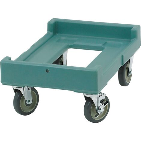 Chariot pour série UPCS - 42 x 62 x 26.5 cm - Bleu Ardoise - Cambro