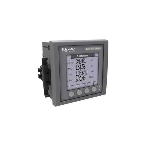 Medidor de potencia EasyLogic PM2230, hasta 31H, LCD, RS485, clase 0.5S, IP54