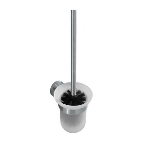 Brosse murale de toilettes NEO, bol en verre 32,5x14,5x11,5cm-Noir-Noir-11.50 -- (1/3)
