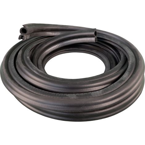 Guarnizione per lamiera o ABS con aggancio da 3mm a 5mm (5 mt)