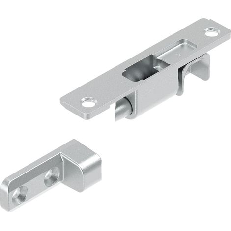 MACO Drehsperre aufschraubbar, selbstschließend, silber (10534) (1/5)