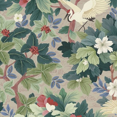 Vliestapete - PintWalls III - Weiß Braun Blumen Floral A.S. Creation - 791703 (1/5)