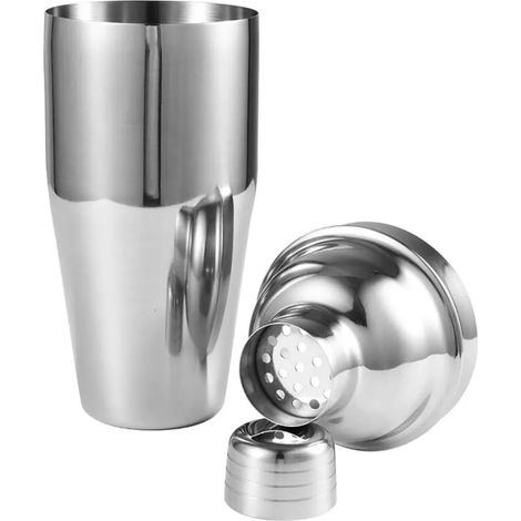 Cocktail-Shaker aus Edelstahl Cocktail-Set Boston-Shaker Weihnachtsgeschenk (1/5)