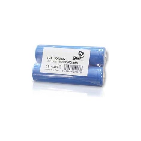 Wiederaufladbarer Akku 2x18650 2200mah (1/3)