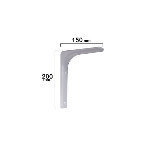 WOLFPACK LINEA PROFESIONAL 21080530 Pomello bianco rinforzato 200x150 mm, 200 x 150 mm