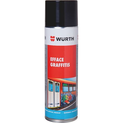 Nettoyant efface graffitis et tag en spray - 500 ml - blanc (1/4)
