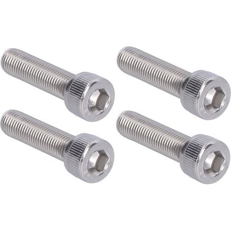 Innensechskantschraube aus Edelstahl A2, 1,25 mm Feingewinde, 4 Stück, M10x40 (1/5)