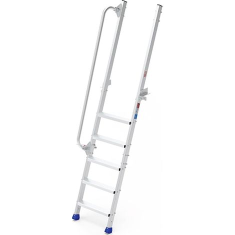 Scala accesso camion 1 corrimano - Altezza d'accesso 1.40m - MAC140-1R