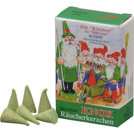 Knox Räucherkerzen Mini Tanne - 24 Stück