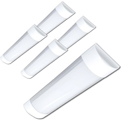 Set mit 5 integrierten LED-Streifen, 30 cm, Farbtemperaturwahlschalter, 9 W, 900 Lumen, Aluminium, für den Innenbereich (1/5)