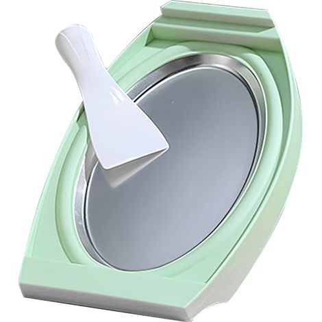 Petite sorbetière compacte, efficace et facile à utiliser pour réaliser des yaourts glacés, des sorbets et des gelatos maison (verte) (1/5)
