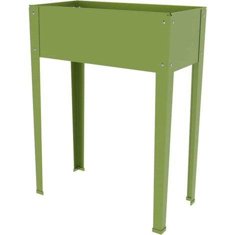 Table de Jardin métallique, 100 x 40 x 80 cm (1/4)
