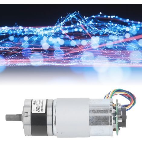 CM42-775 Gleichstrom-Planetengetriebemotor mit variabler Drehzahlregelung, 775 Riemen-Encoder, hohem Drehmoment, 24 V Gleichstromversorgung, 1540 U/min, Vorwärts- und Rückwärtslauf. (1/5)