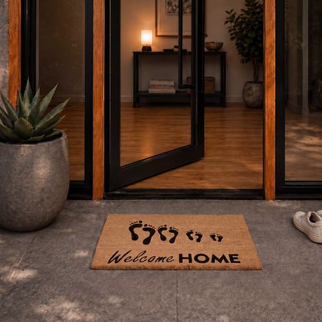 Tapis coco 08 'Home Sweet Home' - 40x60 cm (1/4)