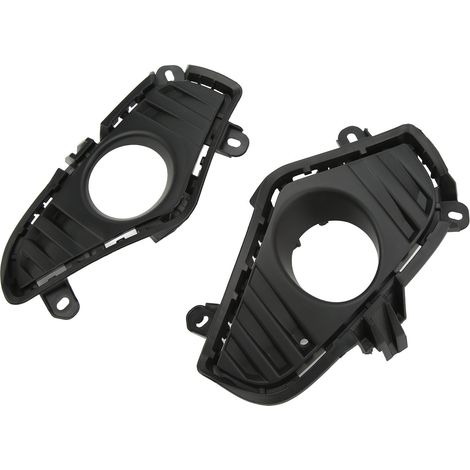 1 paire de grilles de phares antibrouillard 521280R160, noires, résistantes aux chocs, de remplacement pour RAV4 2019-2022 (1/5)
