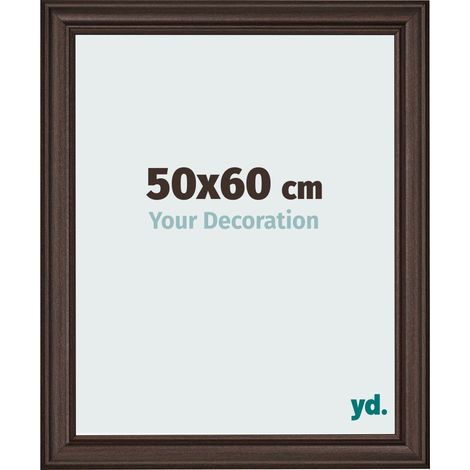 yd. - Cadre photo 50x60 - Chene Fonce - MDF - Lazio