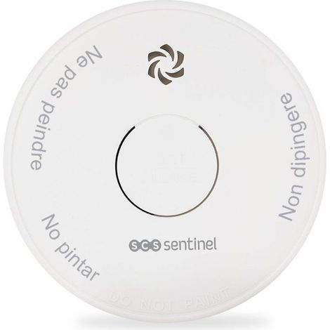Détecteur de fumée - SCS SENTINEL - SmokeAlarm 3Y - Installation au plafond - Autonomie 10 ans - 3 ans CE (1/5)