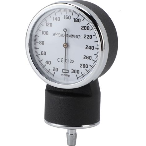 Tensiomètre manuel pour sphygmomanomètre anéroïde standard, précision 300 mmHg, sans butée. (1/5)