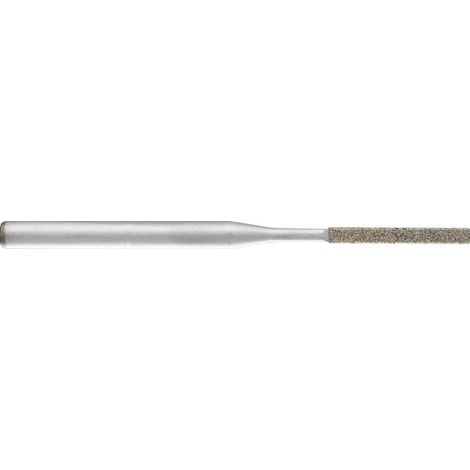 PFERD TOOLS Diamantfeile für Handfeilgerät vierkant 1,5x1,5x50mm Schaft-Ø3 mm D126 (mittel) komplett (1/2)