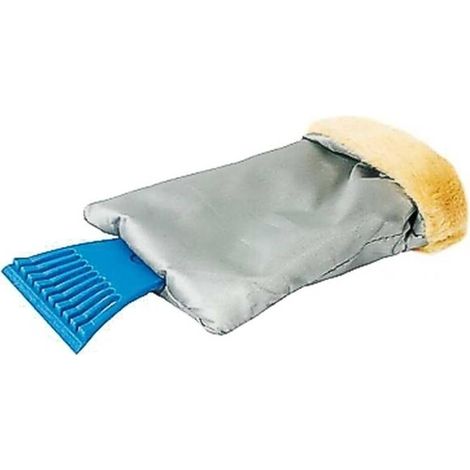 Gant Grattoir à Glace - Taille Unique - Doublure Fourrure - Protection et Confort Hiver - Robuste et précis - Beast