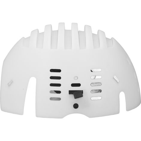Ortviai Insert de sécurité pour casquette en PE blanc respirant avec sangle sous le menton – protection anti-chocs
