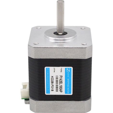 2-Phasen-Schrittmotor, 24 V/1,5 A Nema 17 2-Phasen-Schrittmotor 0,4 NM 1,8 ° Industriesteuerung Schrittmotorzubehör Schrittmotor (1/5)
