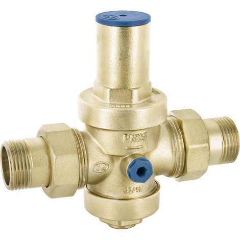 Officine Rigamonti - Riduttore Di Pressione A Pistone 3/4" Pn25 Con Bocchettone Femmina/Femmina