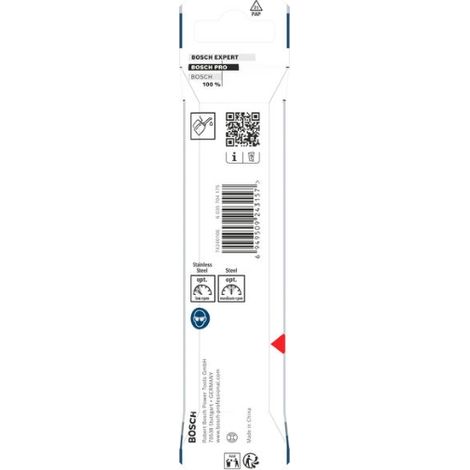 Bosch 1x Trapano a rotazione PRO Acciaio inox HSS-Co (per acciaio, acciaio inox, Ø 6,00 mm, Accessori per trapano/avvitatore professionale)