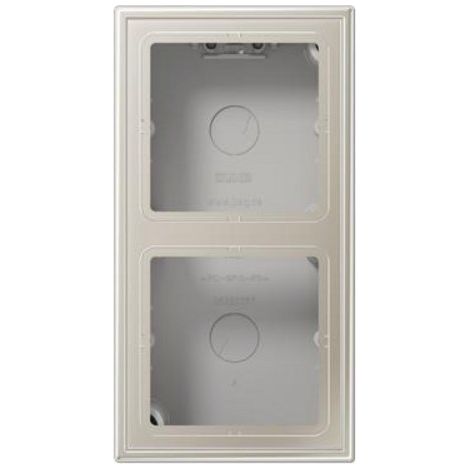 Jung ES2582A-L scatola a superficie in acciaio inox argento