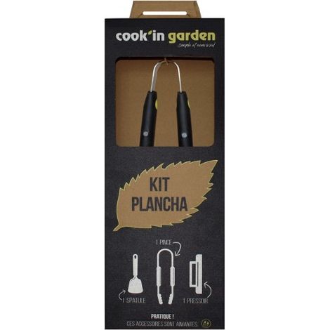 Kit pour Plancha, 3 ustensiles
