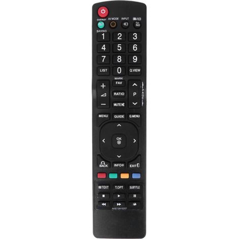 Universelle drahtlose Smart-Fernbedienung als Ersatz für LG Smart LCD LED-Fernseher (schwarz)