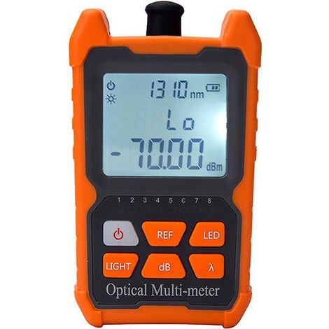 Mini-Leistungsmesser für optische Anwendungen, tragbar, LED-Beleuchtung, hochpräzise Netzwerk-Glasfaserkabel-Tester-Werkzeuge